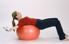 Vežbe na lopti posle porođaja